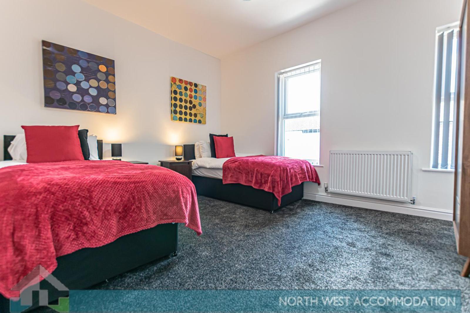 Wellfield Serviced Accommodation Воррінгтон Екстер'єр фото