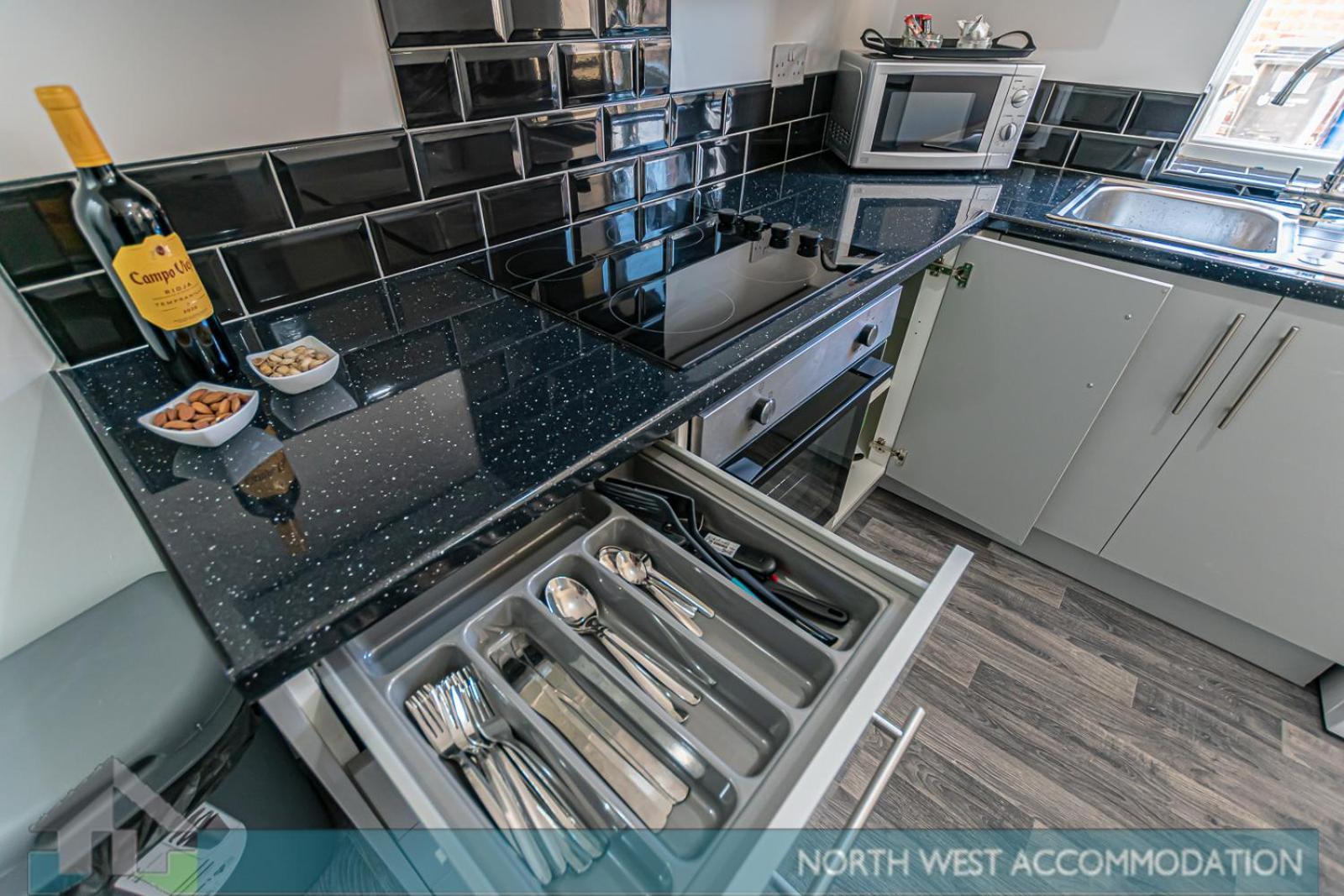 Wellfield Serviced Accommodation Воррінгтон Екстер'єр фото